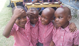 Haiti school students