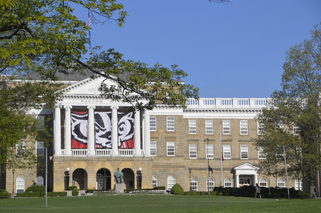 Bascom Hall on the UW campus